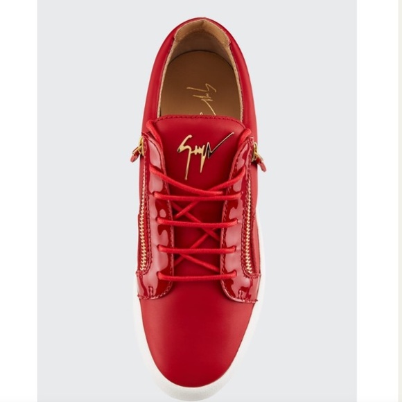 GIUSEPPE ZANOTTI #39159 Black Leather Sneakers Size 8 ⭐️⭐️⭐️⭐️⭐️ - Picture 3 of 17